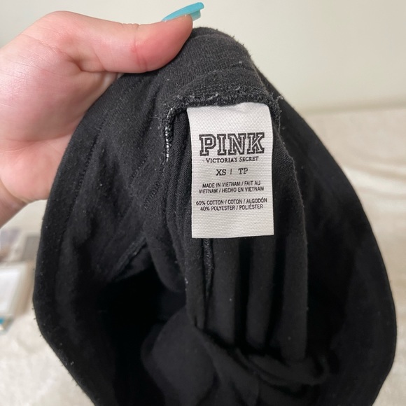 Black- Pink Joggers - Picture 3 of 3